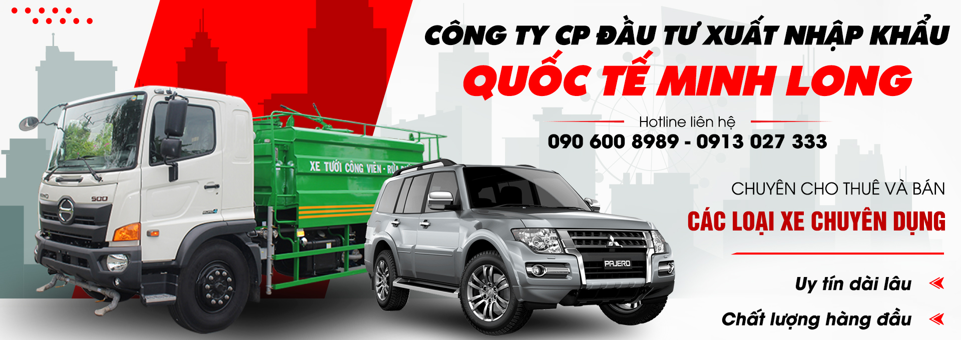 CÔNG TY CỔ PHẦN ĐẦU TƯ XUẤT NHẬP KHẨU QUỐC TẾ MINH LONG